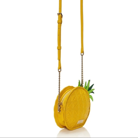 Kate Spade RARE “Wing It” Pineapple Quilted Crossbody - Picture 14 of 15